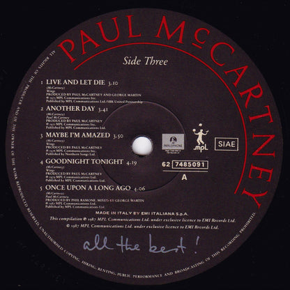 Paul McCartney - All The Best!