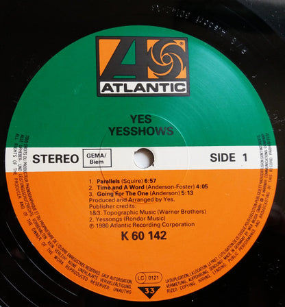 Yes - Yesshows