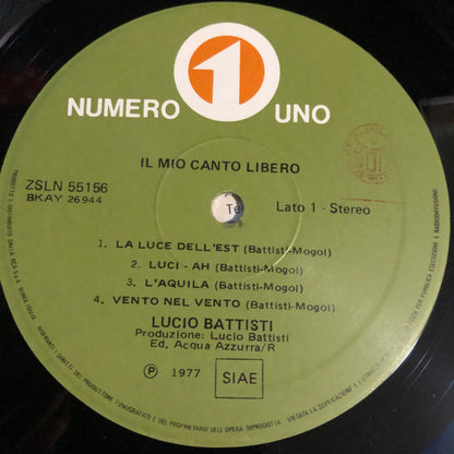 Lucio Battisti - Il Mio Canto Libero
