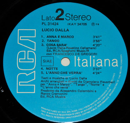 Lucio Dalla - Lucio Dalla