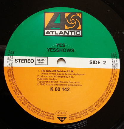 Yes - Yesshows
