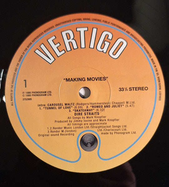 Dire Straits - Making Movies (nuovo)