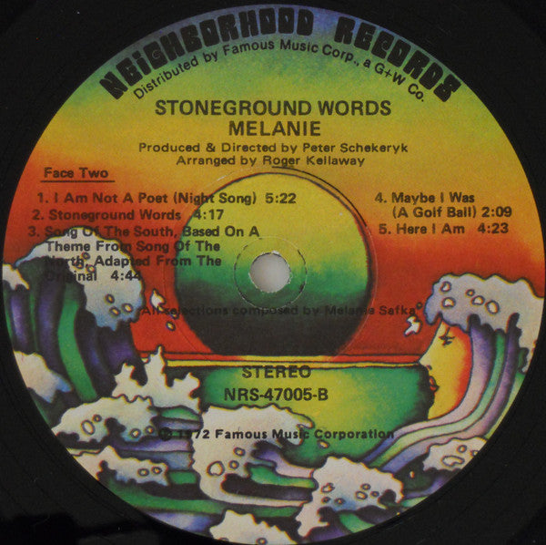 Melanie - Stoneground Words
