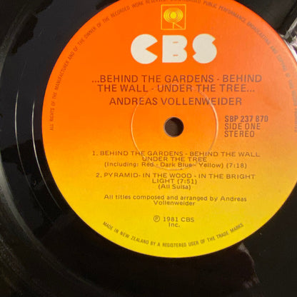 Andreas Vollenweider - ...Behind The Gardens - Behind The Wall - Under The Tree...