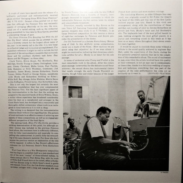 The Oscar Peterson Trio - Bursting Out With The All-Star Big Band