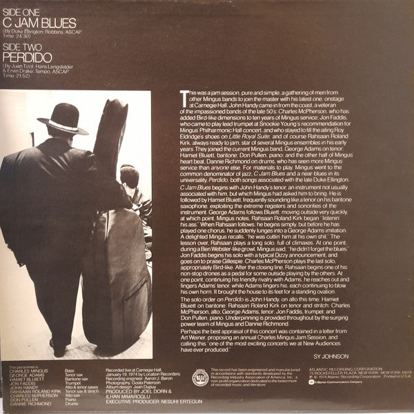 Charles Mingus - Mingus At Carnegie Hall
