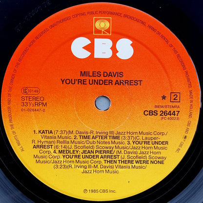 Miles Davis - You're Under Arrest