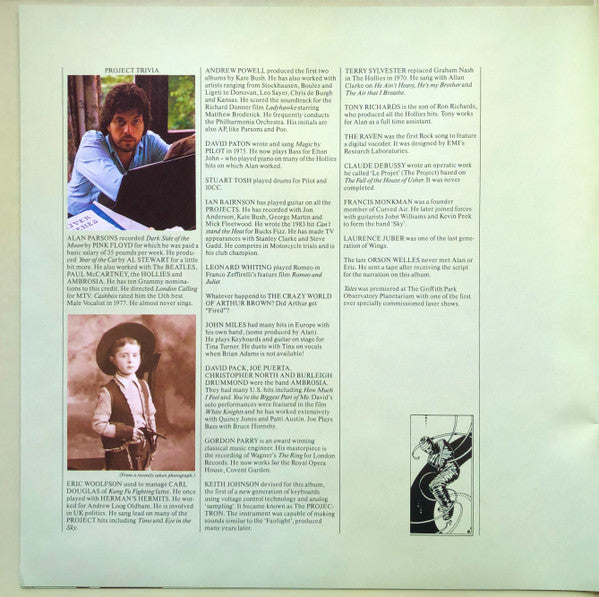 The Alan Parsons Project - Tales Of Mystery And Imagination - Edgar Allan Poe