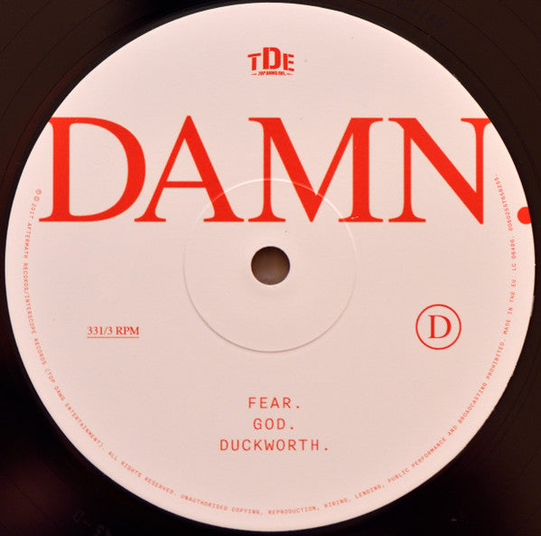 Kendrick Lamar - Damn.