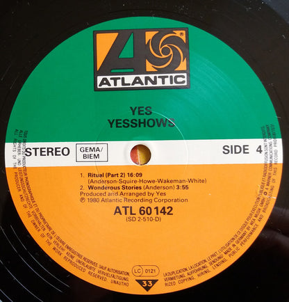 Yes - Yesshows