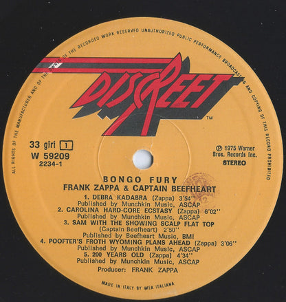 Frank Zappa - Bongo Fury