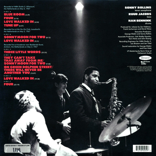 Sonny Rollins - Rollins In Holland
