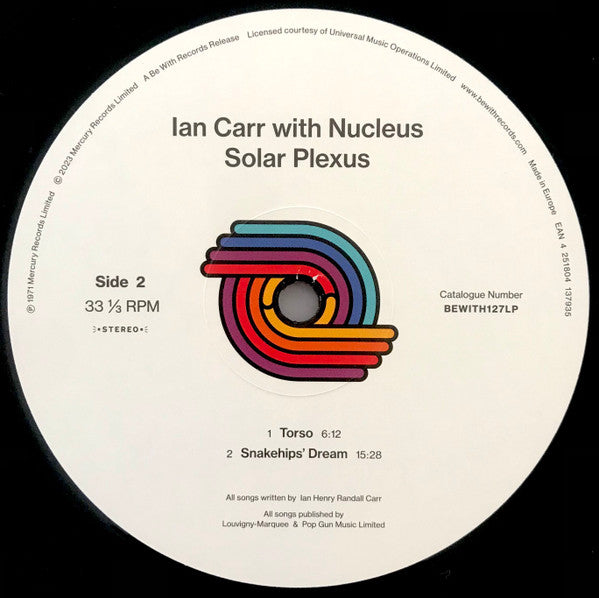 Ian Carr With Nucleus ‎– Solar Plexus