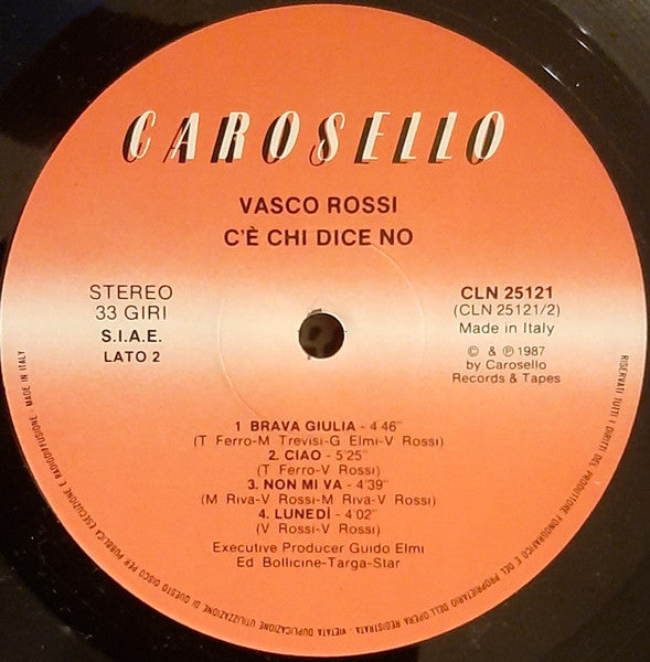 Vasco Rossi - C'è Chi Dice No