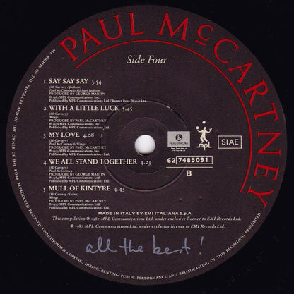 Paul McCartney - All The Best!