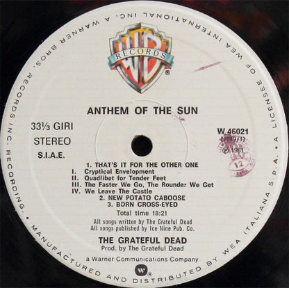 The Grateful Dead - Anthem Of The Sun