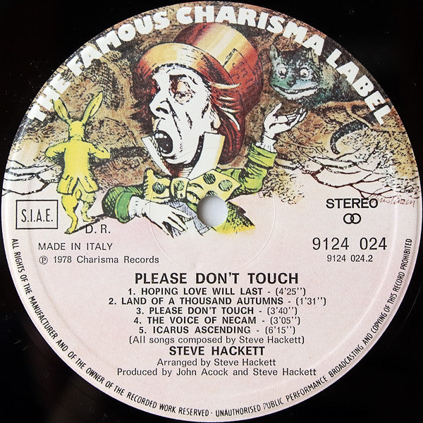 Steve Hackett - Please Don't Touch!