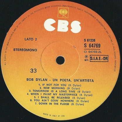 Bob Dylan - Un Poeta Un Artista