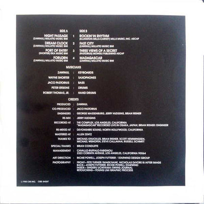 Weather Report - Night Passage