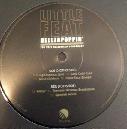 Little Feat - Hellzapoppin'/The 1975 Halloween Broadcast