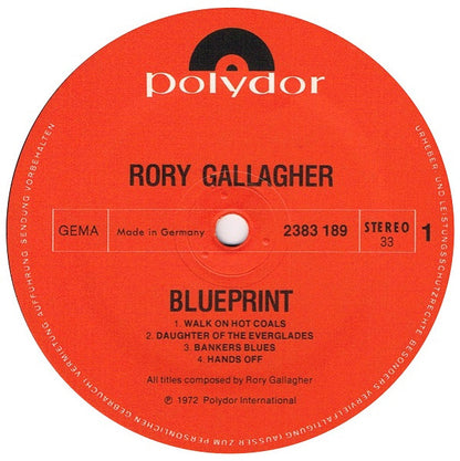 Rory Gallagher - Blueprint