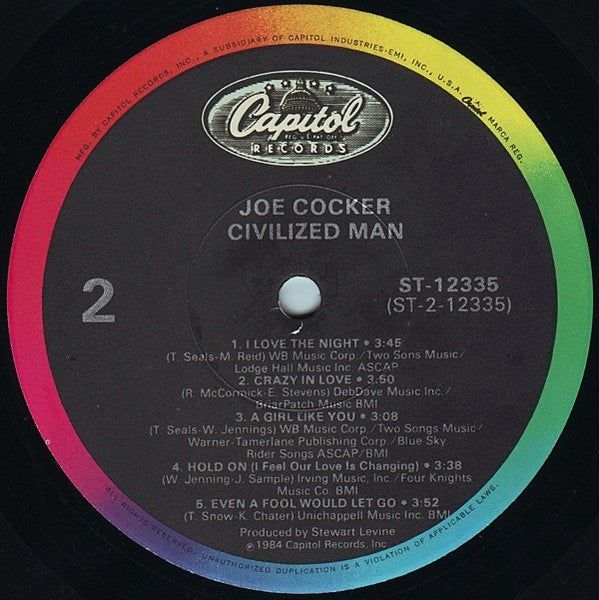 Joe Cocker - Civilized Man