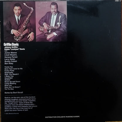 Johnny Griffin / Eddie "Lockjaw" Davis ‎– The Toughest Tenors