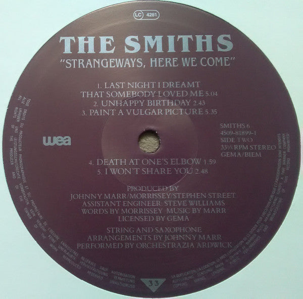 The Smiths - Strangeways, Here We Come
