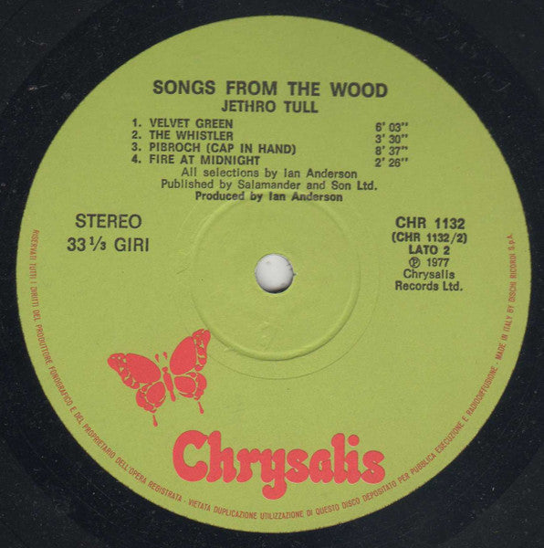 Jethro Tull - Songs From The Wood
