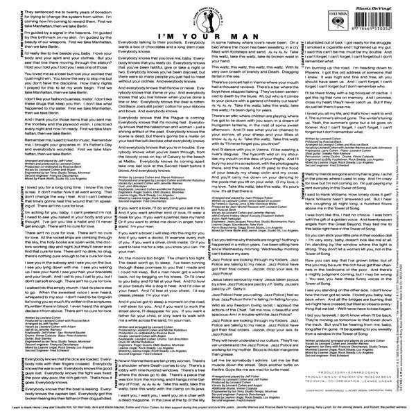 Leonard Cohen - I'm Your Man