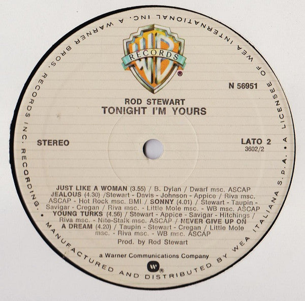 Rod Stewart - Tonight I'm Yours