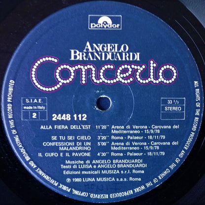 Angelo Branduardi - Concerto (box)