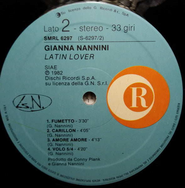 Gianna Nannini - Latin Lover