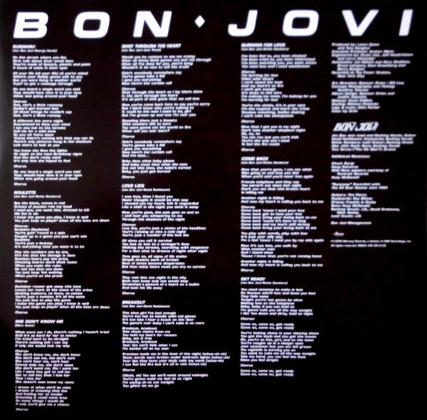 Bon Jovi - Bon Jovi