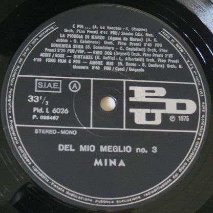Mina - ...Del Mio Meglio N.3