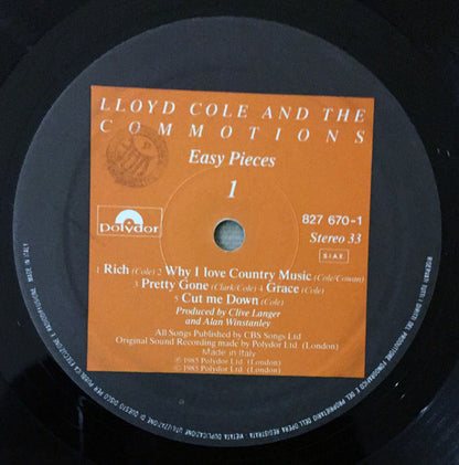 Lloyd Cole & The Commotions - Easy Pieces