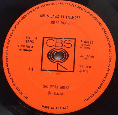 Miles Davis - Miles Davis At Fillmore