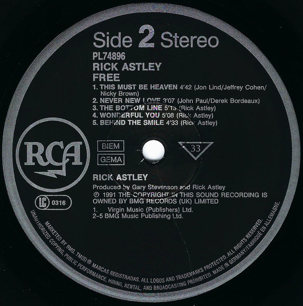 Rick Astley - Free
