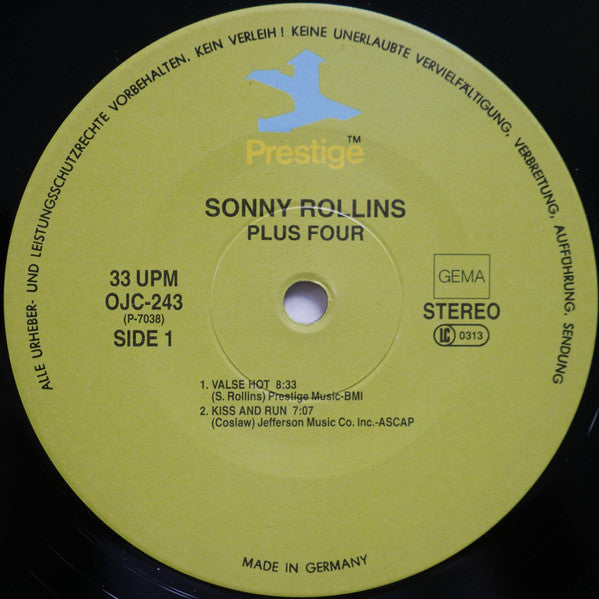 Sonny Rollins - Plus 4