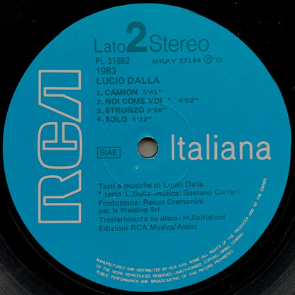 Lucio Dalla - 1983