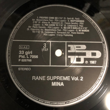 Mina - Rane Supreme