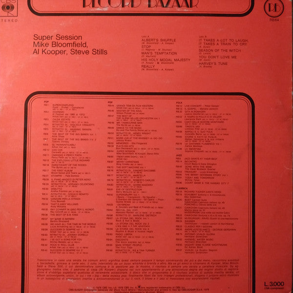 Mike Bloomfield - Super Session