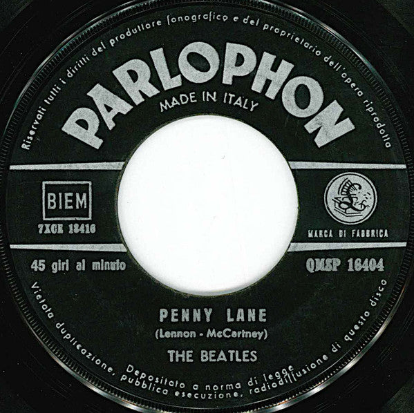 The Beatles - Strawberry Fields Forever / Penny Lane