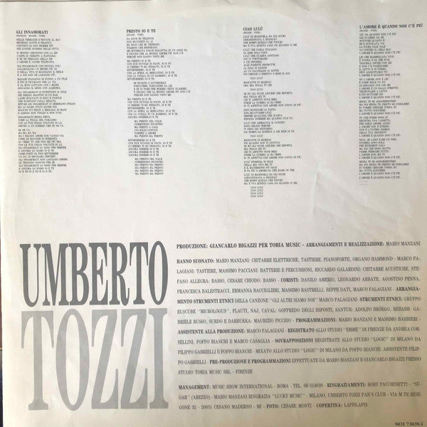 Umberto Tozzi - Gli Altri Siamo Noi