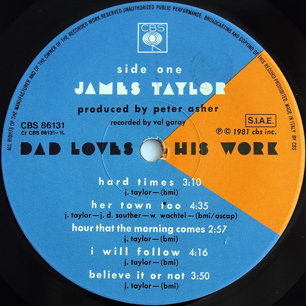 James Taylor - Dad Loves His Work