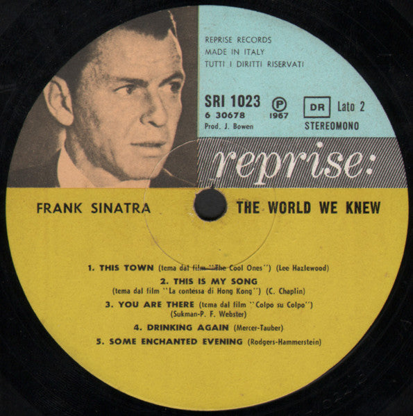 Frank Sinatra - The World We Knew
