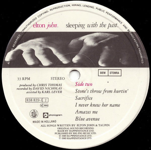 Elton John - Sleeping With The Past