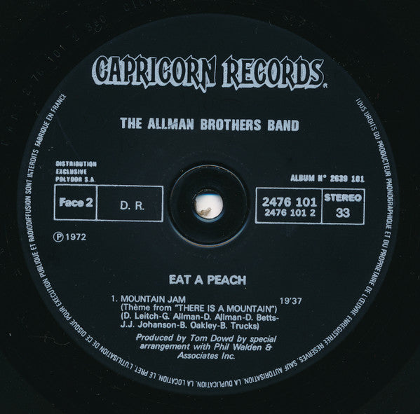 The Allman Brothers Band - Eat A Peach