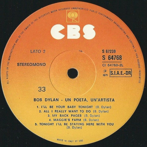 Bob Dylan - Un Poeta Un Artista