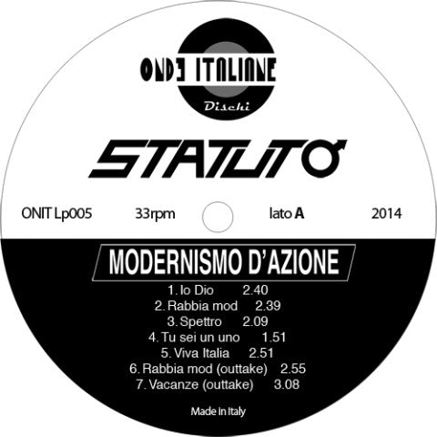 Statuto - Modernismo D'Azione